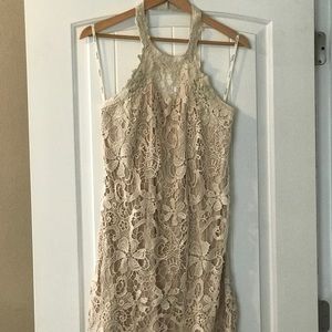 Ivory lace dress
